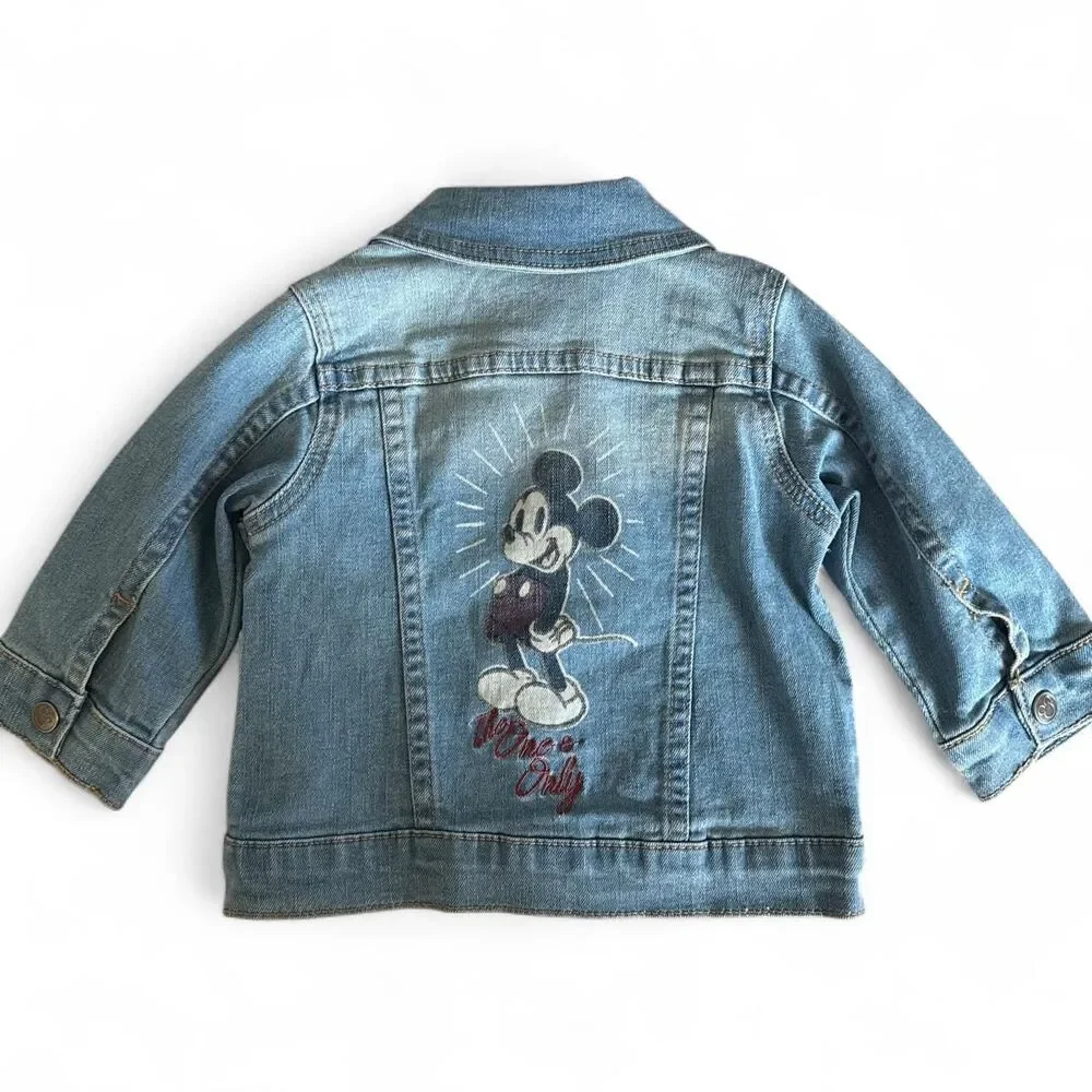 Disney Baby Mickey Mouse Denim Jacket | 9–12 Months